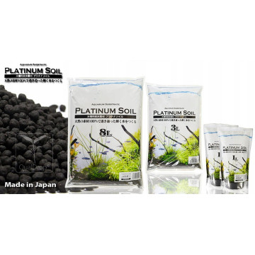 QualDrop PLATINIUM SOIL black powder 8L - podłoże mineralne do uprawy wodnych roslin ozdobnych