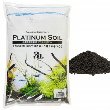 QualDrop PLATINIUM SOIL black normal 3L - podłoże mineralne do uprawy wodnych roslin ozdobnych