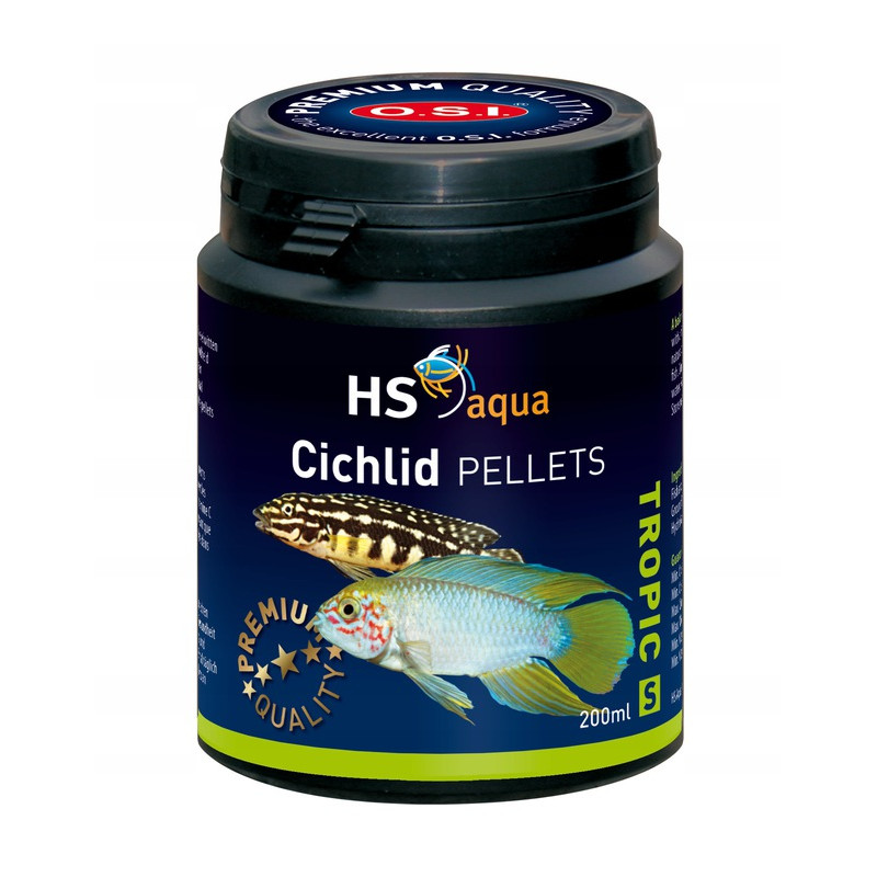 HS/O.S.I. Cichlid pellets S 200ml