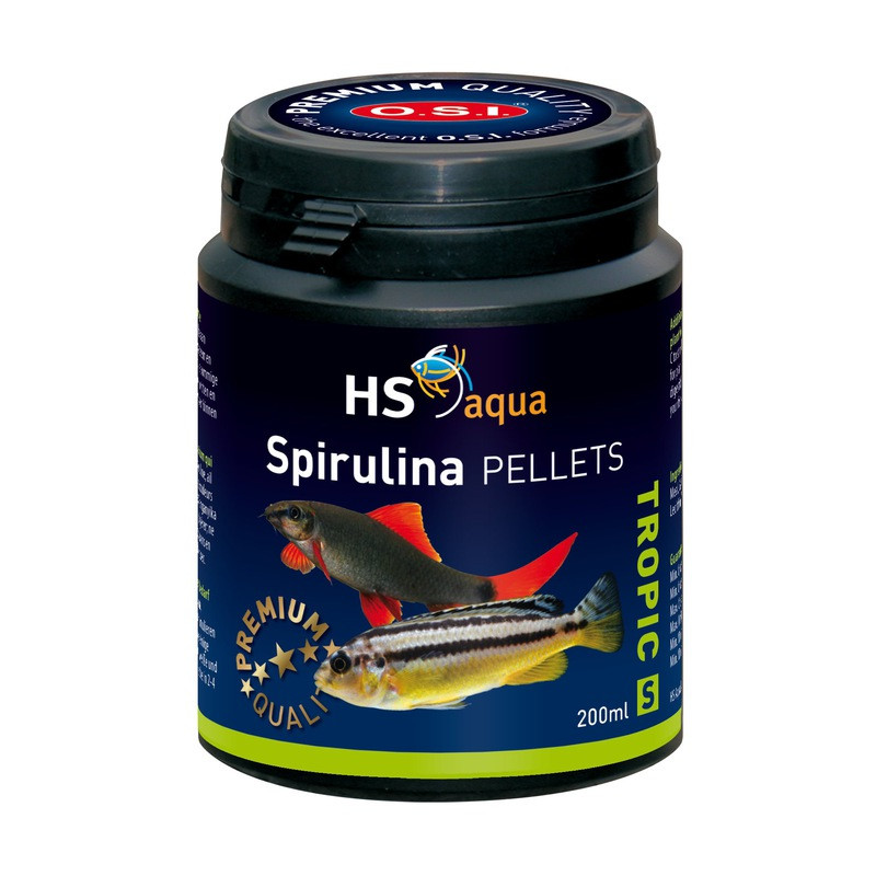 HS/O.S.I. Spirulina pellets S 200ml