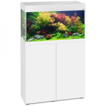 Aquael Opti Set 125 LED biały zestaw akwarium + szafka