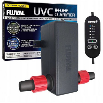 Fluval Sterylizator UVC In-Line do akwarium max 400L