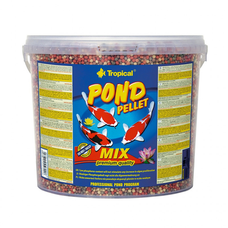 Pokarm do oczka Pond Pellet Mix  M 5L/700g