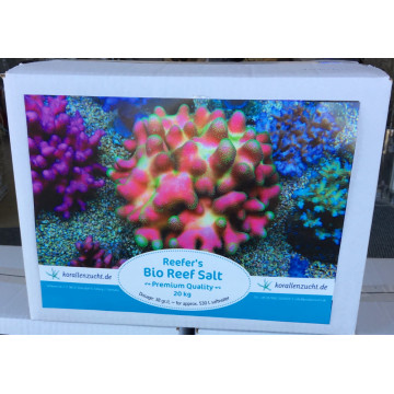 Korallen-Zucht Reefer´s Bio Reef Salt Premium Quality 20 kg