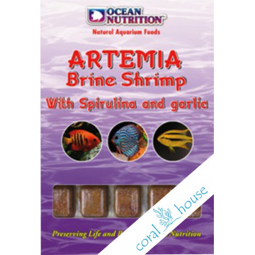 Ocean Nutrition Artemia spirulina czosnek 100g