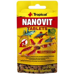 TROPICAL NANOVIT TABLETS 10G/ca. 70szt.