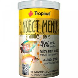 Tropical INSECT MENU GRANULES SIZE S 250ML/135G
