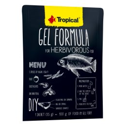 Tropical Gel Formula For Herbivorous Fish