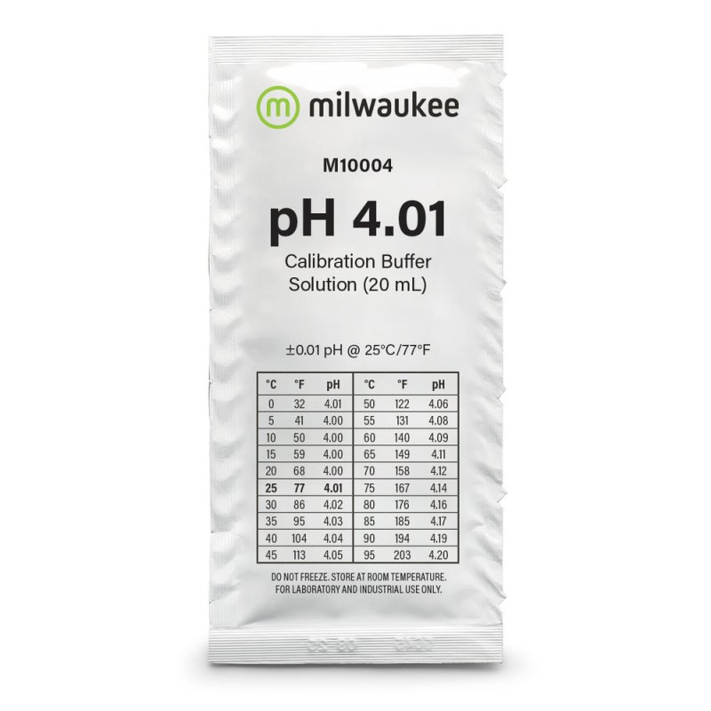 Płyn Kalibracyjny Milwaukee pH 4.01 25x20 ml