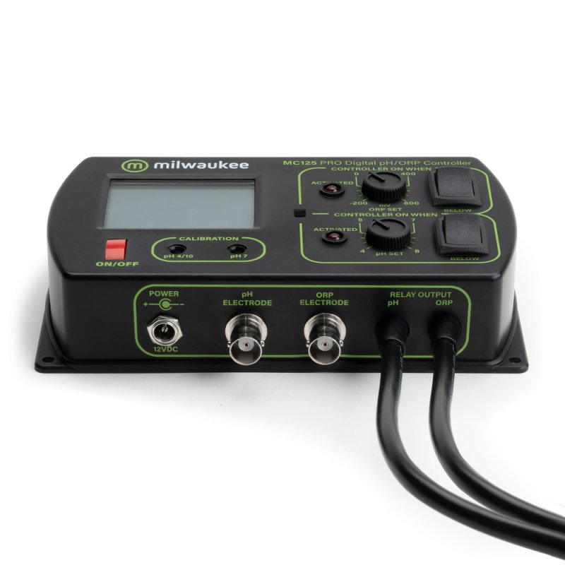Milwaukee MC125 PRO 2in1 Digital pH / ORP Controller