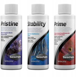 Zestaw Seachem - Prime Stability Pristine 3x100ml