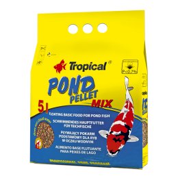 Tropical pond pellet mix size M 5l/550g worek
