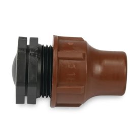 Zakończenie  PP 16 mm lock brązowy type BF-plug lock
