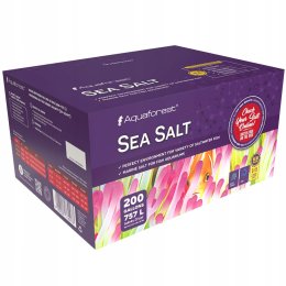 Aquaforest Sea Salt 25kg Box 5x5kg - Sól Morska