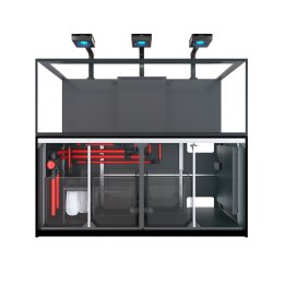 Red Sea Reefer G2+ S 850 Deluxe System zestaw akwarium z białą szafką