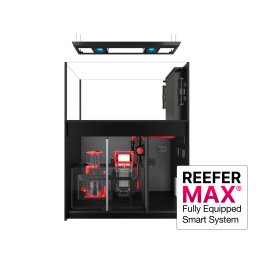 Red Sea Reefer G2+ Peninsula S-500 MAX zestaw akwarium z czarną szafką