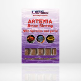 Ocean Nutrition Artemia Spirulina And Garlic 100 g - pokarm mrożony