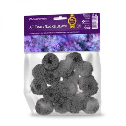 AquaForest AF Frags Rocks Black 24szt. podstawki pod korale