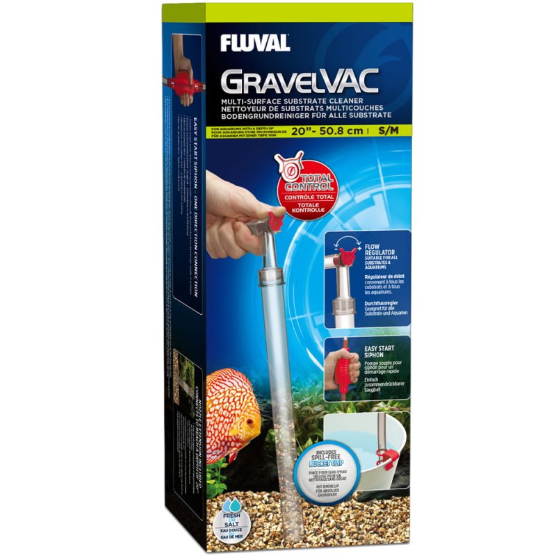 FLUVAL Odmulacz GravelVac Multi-Substrate Cleaner S/M