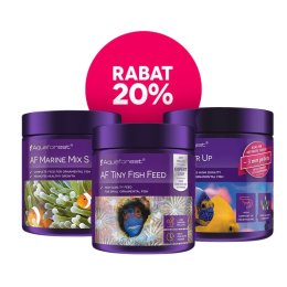 Aquaforest Fish Food SET 2 250ml Zestaw Pokarmów