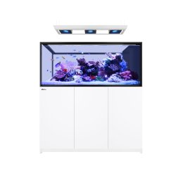 Red Sea Reefer Peninsula G3 700 Deluxe System zestaw akwarium z białą szafką