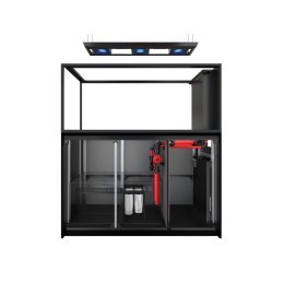 Red Sea Reefer Peninsula G3 700 Deluxe System zestaw akwarium z czarną szafką