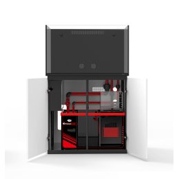 NEPTUNIAN CUBE MP90 ZESTAW AKWARIOWY Z CZARNĄ SZAFKĄ