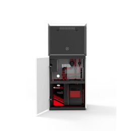 NEPTUNIAN CUBE MP60 ZESTAW AKWARIOWY Z CZARNĄ SZAFKĄ