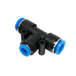 Złączka Wtykowa Trójnik Typu T do Wężyka PE 6mm (1/4")