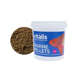 Vitalis Marine Pellets XS 1mm 70g Miękki Pokarm Bazowy dla Ryb Morskich