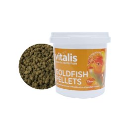 Vitalis Goldfish Pellets S 1.5 mm 70g Miękki Pokarm dla Złotych Rybek