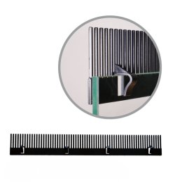 Aqua Medic Grzebień przelewowy 40 cm z klipsami