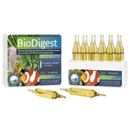 Prodibio BioDigest 12 ampułek - bakterie do akwarium