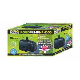 Pompa do Oczka Wodnego Aqua Nova NP-1000 (1000 l/h, 16W) –Pompa Fontannowa i Kaskadowa
