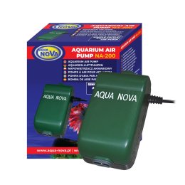 Kompaktowy Napowietrzacz Akwariowy Aqua Nova NA-200 (180 l/h, 2,7W)