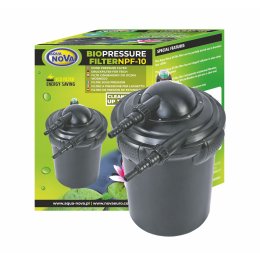 Filtr ciśnieniowy Aqua-Nova NPF-10 do oczka wodnego z lampą UV-C 7W