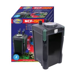 Aqua Nova NCF-1500 Wydajny Filtr Zewnętrzny do Akwarium do 500L