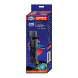 Filtr wewnętrzny do akwarium Aqua-Nova NBF-1200 Wydajny filtr z deszczownicą i napowietrzaniem 15W