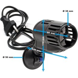 SunSun Cyrkulator JVP-120 Falownik pompa cyrkulacyjna do akwarium 3000l/h (6W)