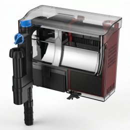 SunSun Filtr Kaskadowy CBG-800 z UV-C Zaawansowany filtr przelewowy do akwarium ze sterylizatorem 800l/h