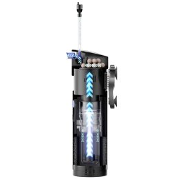 SunSun Filtr Wewnętrzny CUP-807 z lampą UV-C 7W Kompleksowa filtracja do akwarium 100-500l (700l/h)