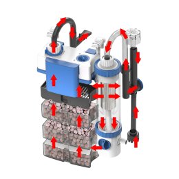SunSun YBF-500 Filtr kaskadowy ze skimmerem powierzchniowym (500l/h)