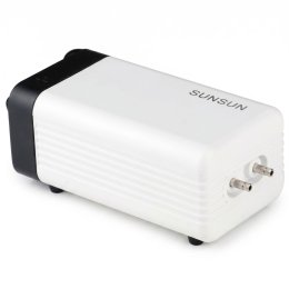SunSun CT-402 Wydajny napowietrzacz dwuwylotowy z płynną regulacją (4W, 2x2,8l/min)