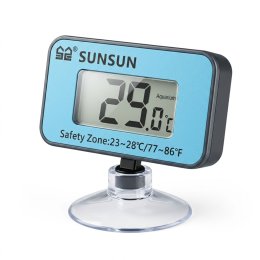 SunSun WDJ-05 Precyzyjny termometr cyfrowy do akwarium z wyświetlaczem LCD