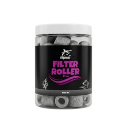 Squali Filter Roller 25 mm 1000 ml Duże porowate tubki do filtracji biologicznej i mechanicznej