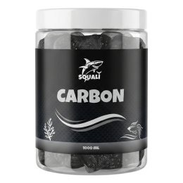 Squali Carbon 1000 ml Wysokiej jakości węgiel aktywny do akwarium z siateczką na zamek