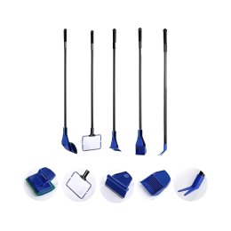 SunSun Zestaw Czyszczący 5in1 SX-05 Uniwersalny przyrząd do pielęgnacji akwarium (48,5 cm)