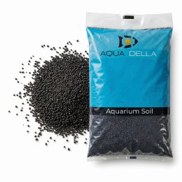 Żwir akwarystyczny Aqua Della Gravel Black 1-3 mm (9 kg)