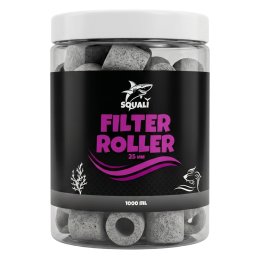Squali Filter Roller 25 mm 1000 ml Duże porowate tubki do filtracji biologicznej i mechanicznej