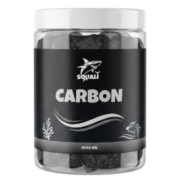 Squali Carbon 1000 ml Wysokiej jakości węgiel aktywny do akwarium z siateczką na zamek